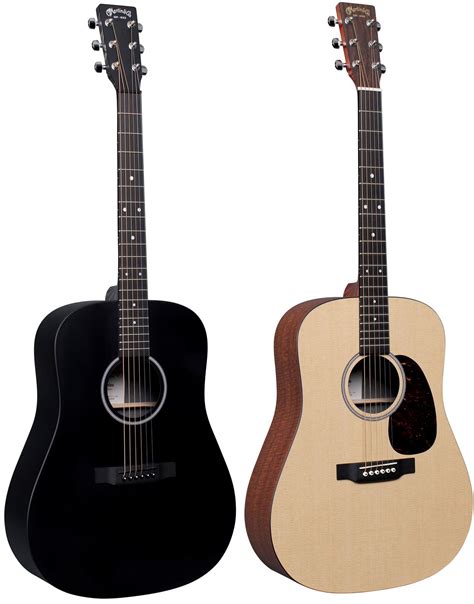 Martin DX1E Acoustic Electric Guitar Jett Black x6223 Reverb